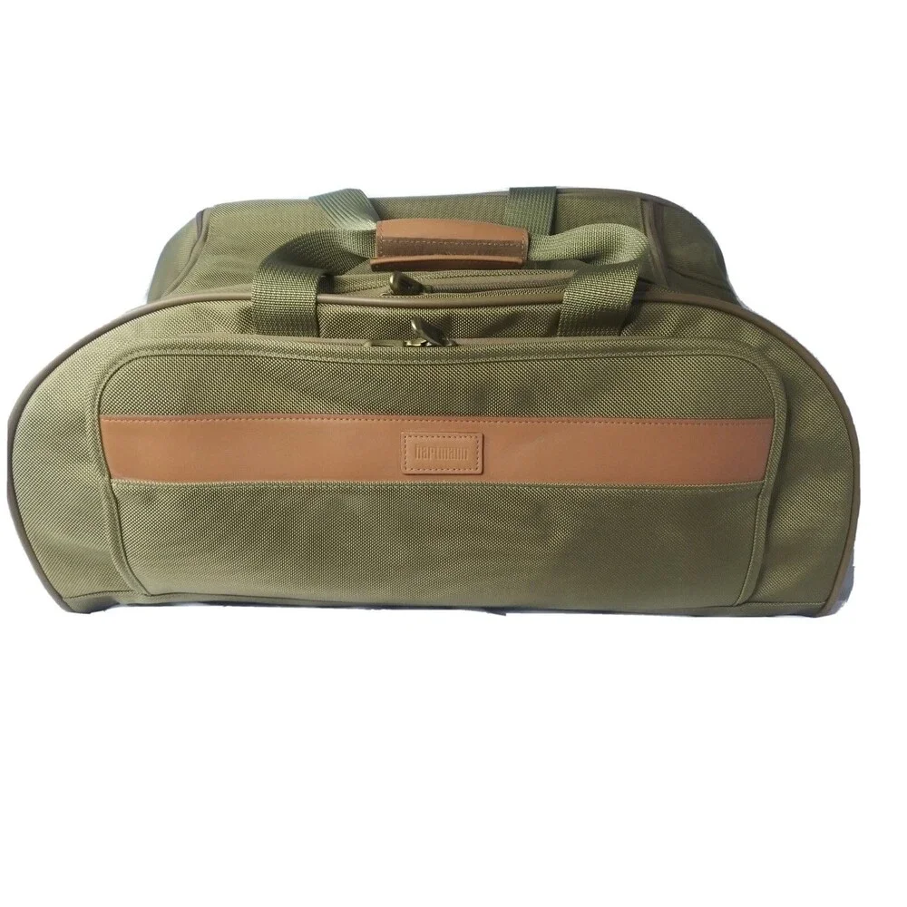 Hartmann Luggage Duffle Bag 21 inch Carry-On Ballistic Nylon Leather Trim